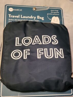 miami Green Travel Laundry Bag "Loads of Fun" Li